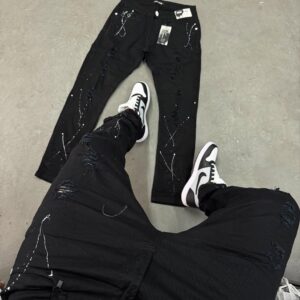 Calça Jeans Skinny Zara com Respingos