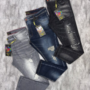 Kit 3 Calças Jeans Basicas Jogador