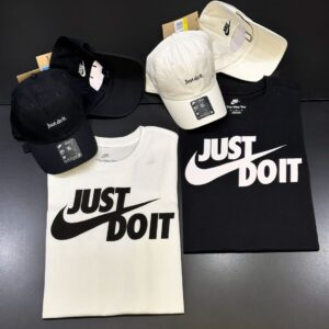 Kit NK 2 Camisetas e 2 Bonés