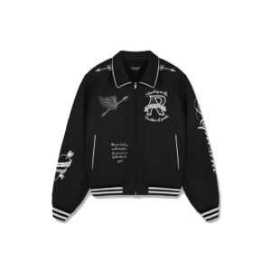 REPRESENT CHERUB WOOL VARSITY JACKET